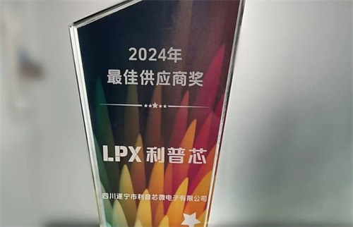 利普芯微電子榮獲華潤微電子2024年“最佳供應商獎”！